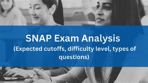 snap question a poser|SNAP Exam Analysis 2024 (Test 1)